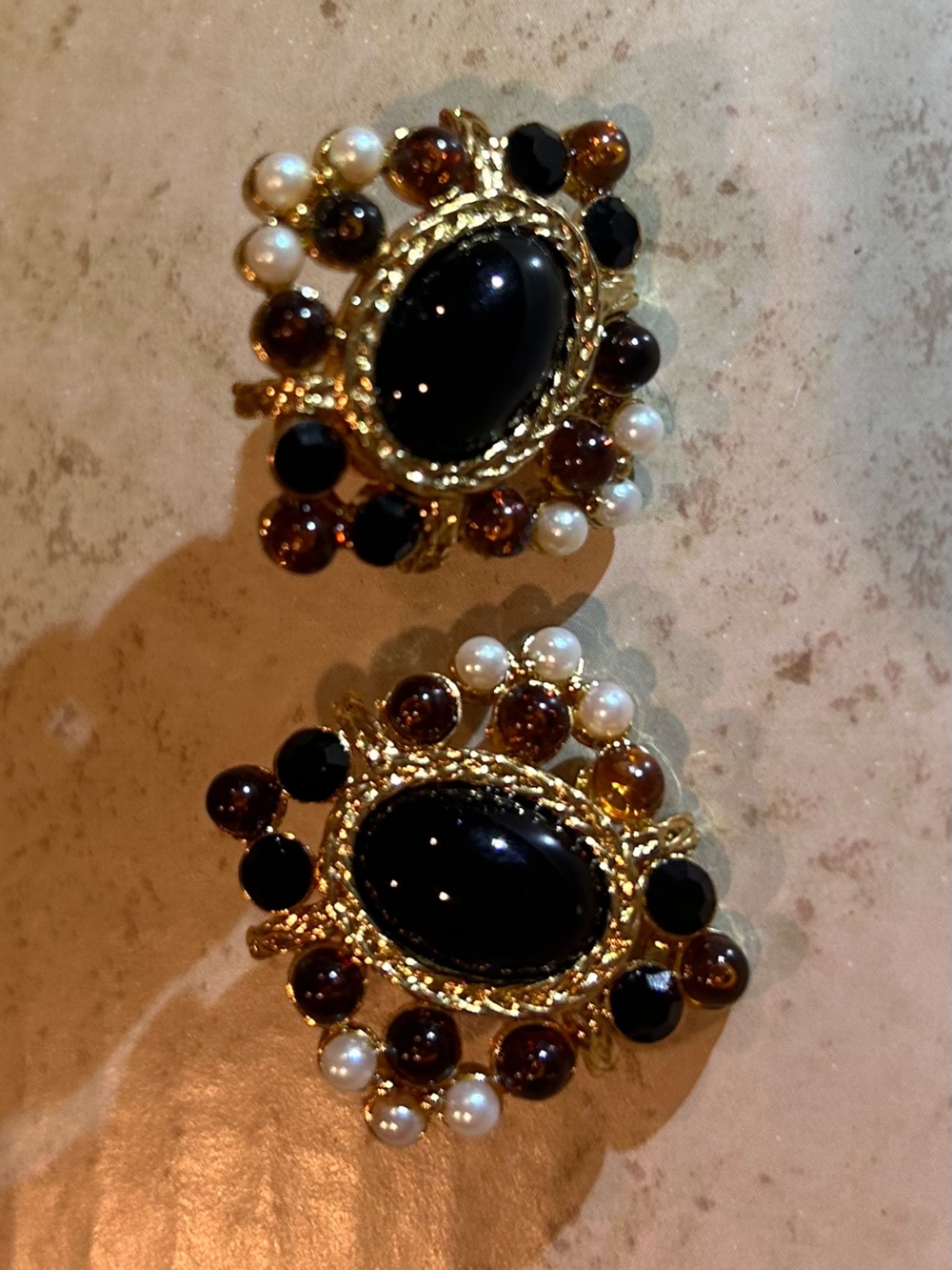 Vintage Napier clip-on earrings!!!